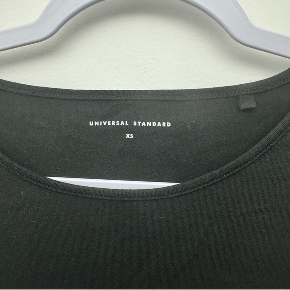 Universal Standard Black Midi Dress Sleeveless with Waistband Size XS - Picture 4 of 10